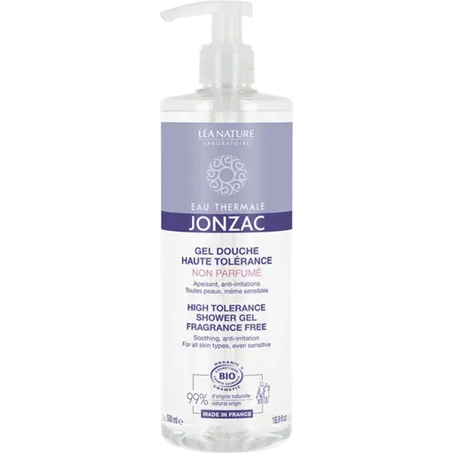 Jonzac - Reactive - High Tolerance Fragrance-Free Shower Gel - GOLDFARMACI