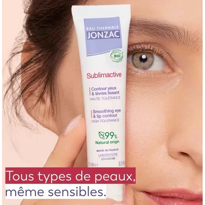Jonzac - Sublimactive - Smoothing Eye & Lip Contour Cream - GOLDFARMACI