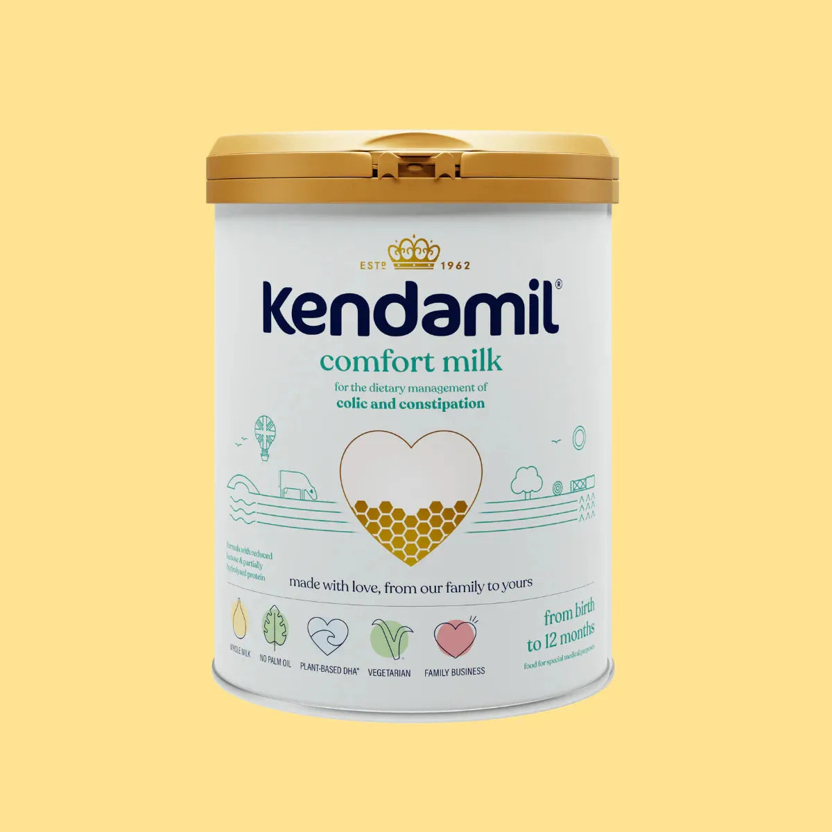 Kendamil - Comfort Anticolic Milk - GOLDFARMACI