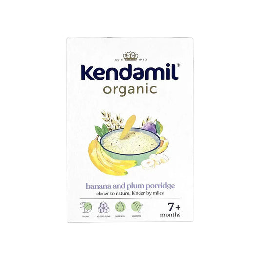 Kendamil - Organic Banana and Plum Baby Porridge - GOLDFARMACI