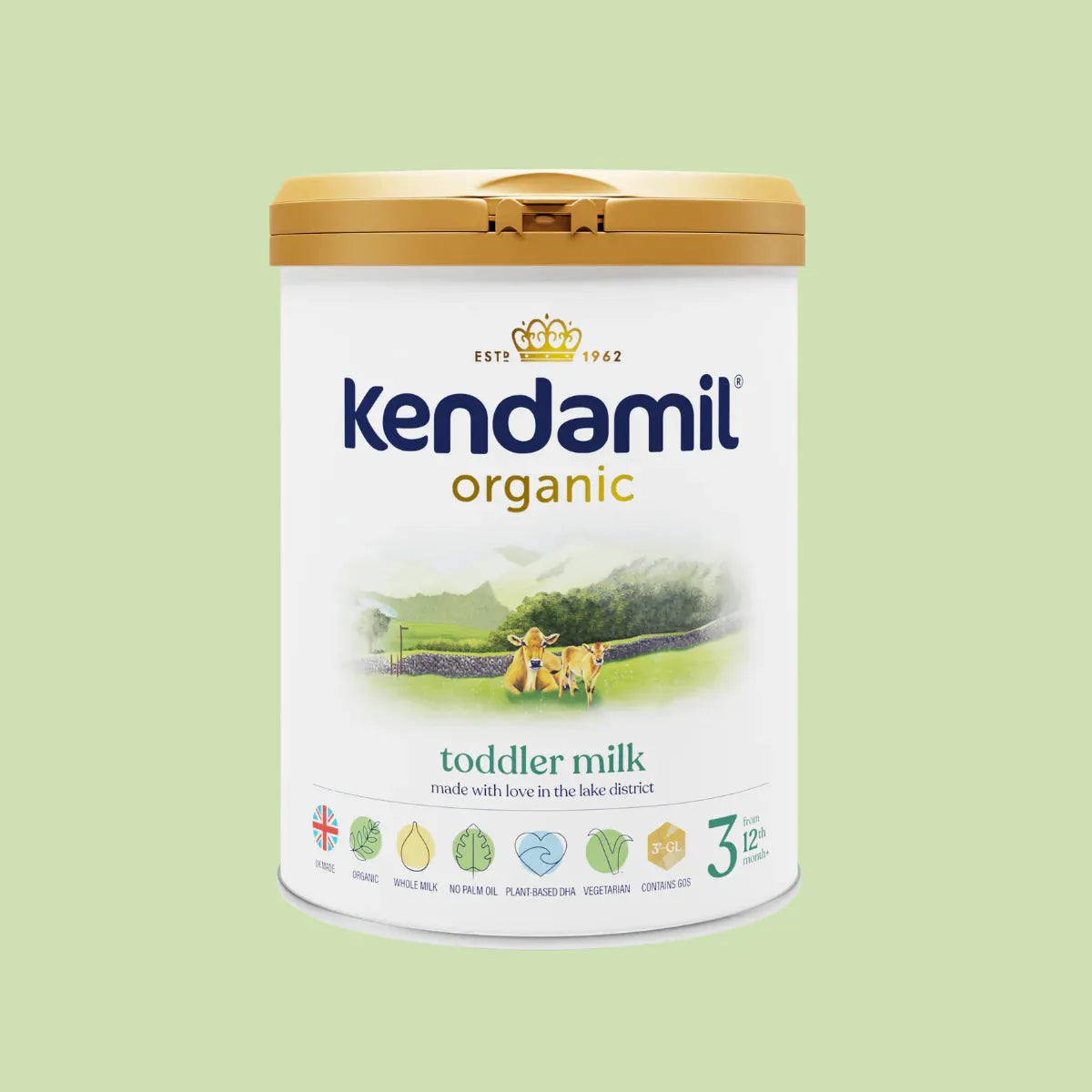 Kendamil - Organic Toddler Milk 3 - GOLDFARMACI