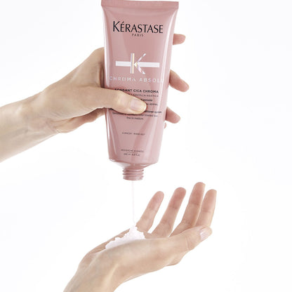 Kérastase - Fondant Cica Chroma Conditioner – Lightweight Strengthening Conditioner for Color-Treated Hair