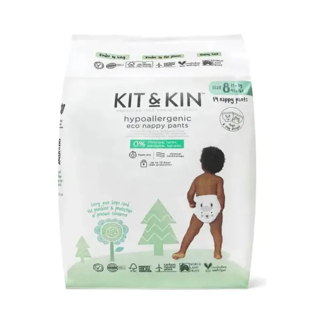 Kit&Kin - Eco Nappy Pants 8 - GOLDFARMACI