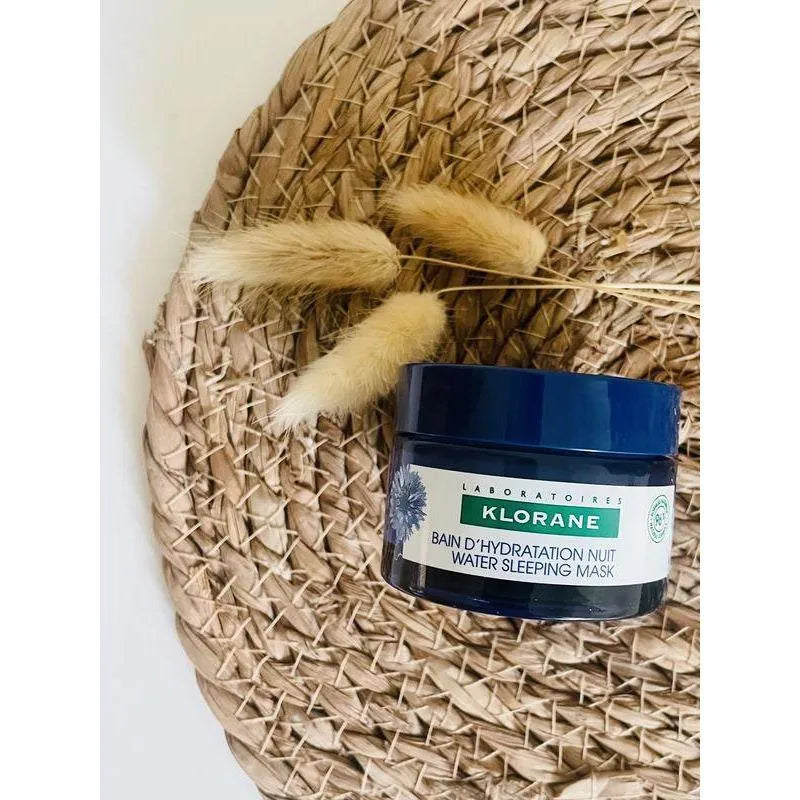 Klorane - Hydrating Night Mask with Organic Cornflower - GOLDFARMACI