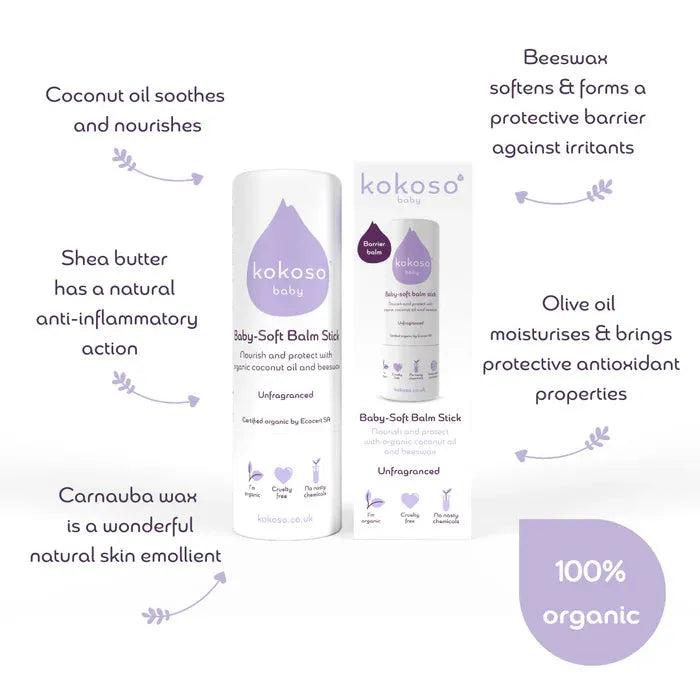 Kokoso Baby - Baby-Soft Balm Stick - GOLDFARMACI