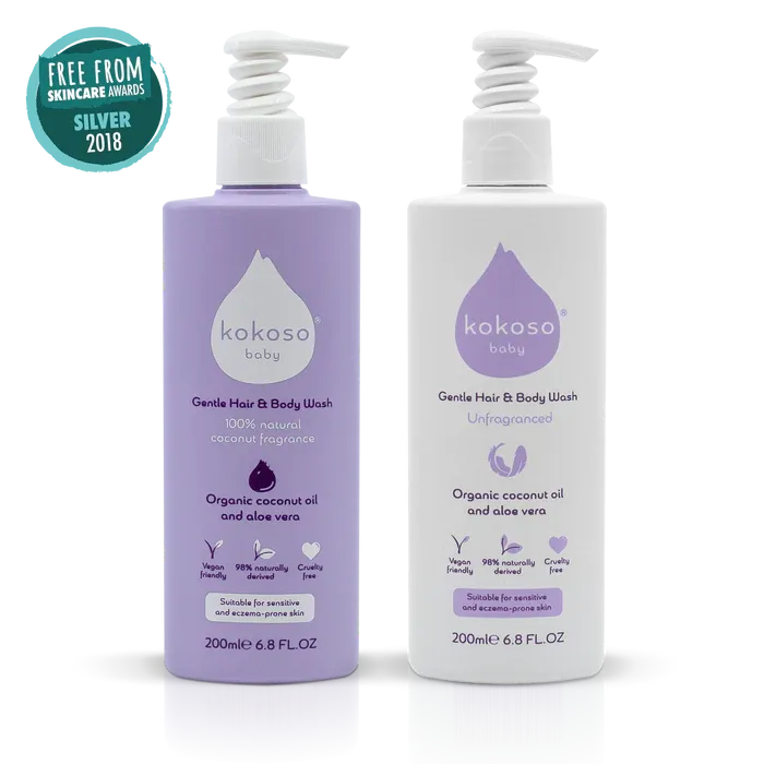 Kokoso Baby - Gentle Hair & Body Wash - GOLDFARMACI