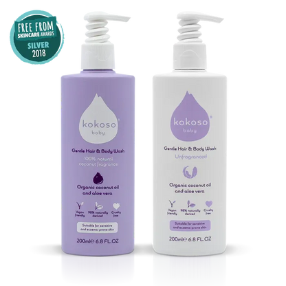 Kokoso Baby - Gentle Hair & Body Wash - GOLDFARMACI