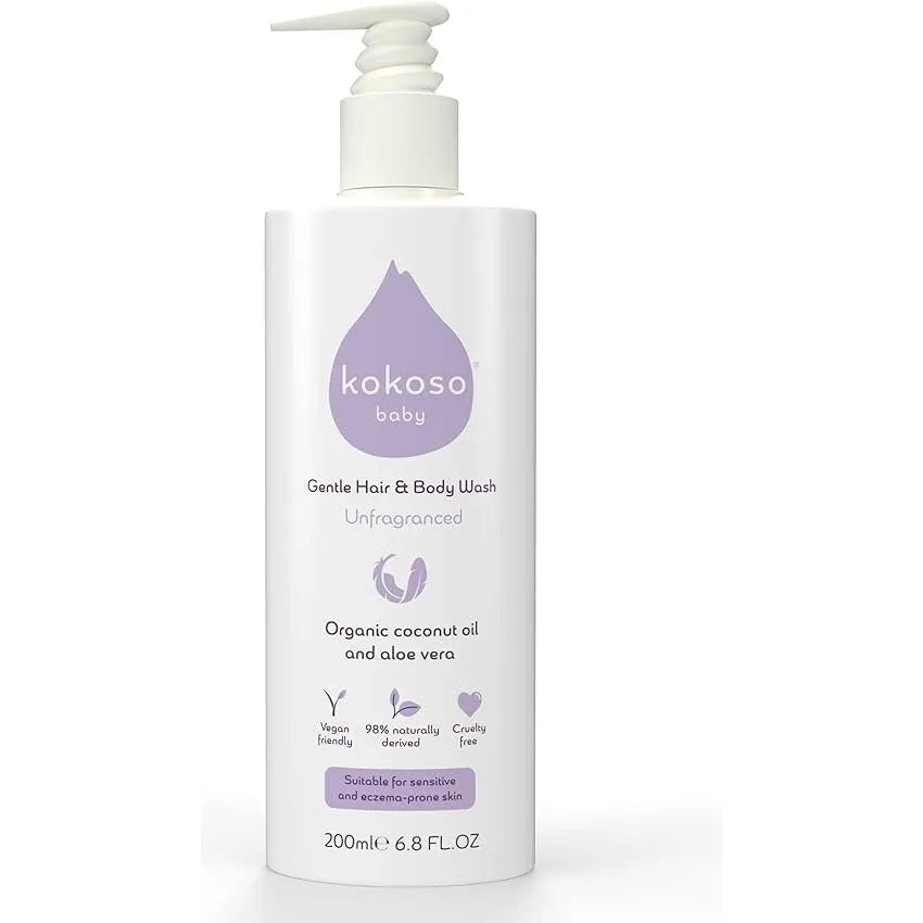Kokoso Baby - Gentle Hair & Body Wash - GOLDFARMACI