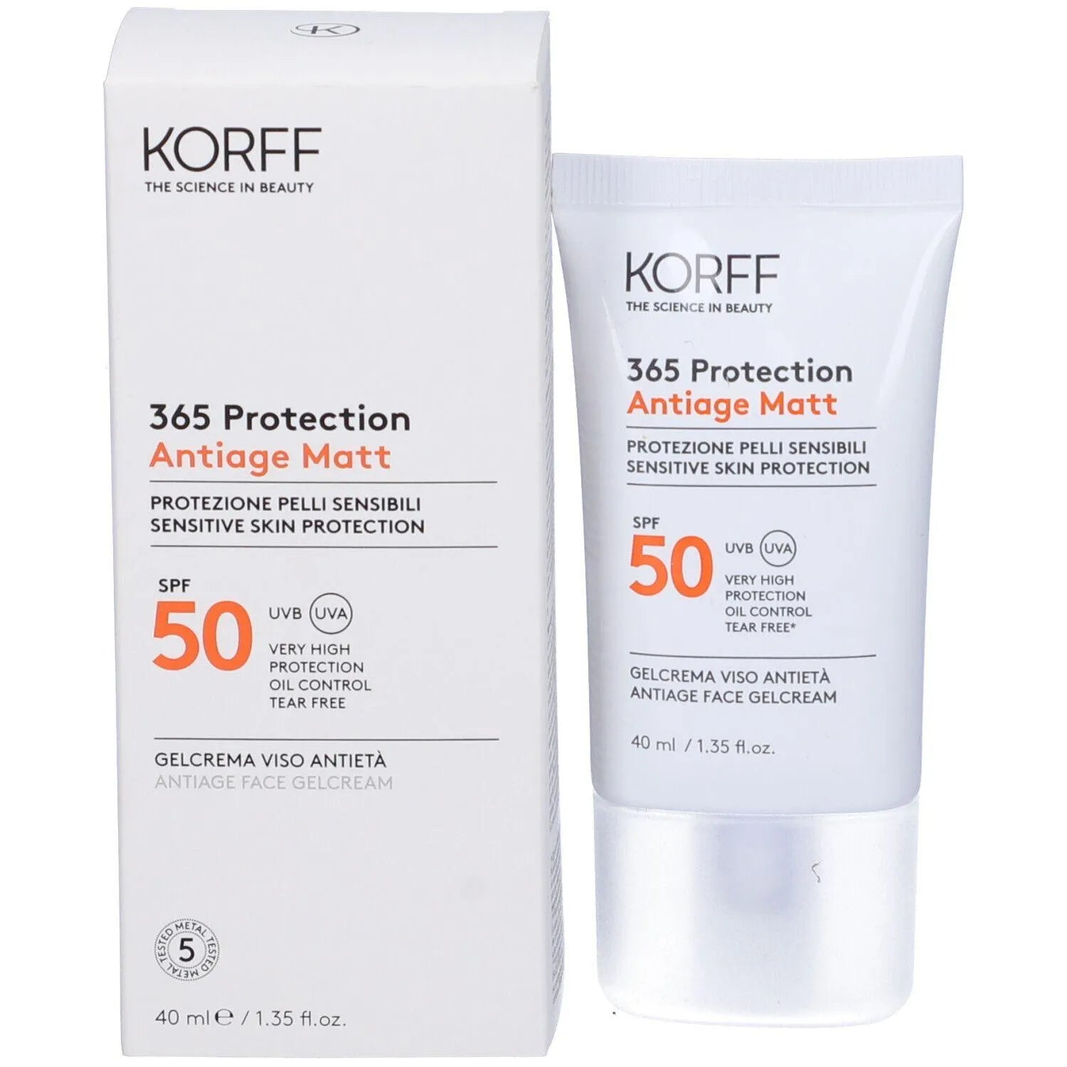 Korff - 365 Protection Antiage Matt SPF50+ - GOLDFARMACI