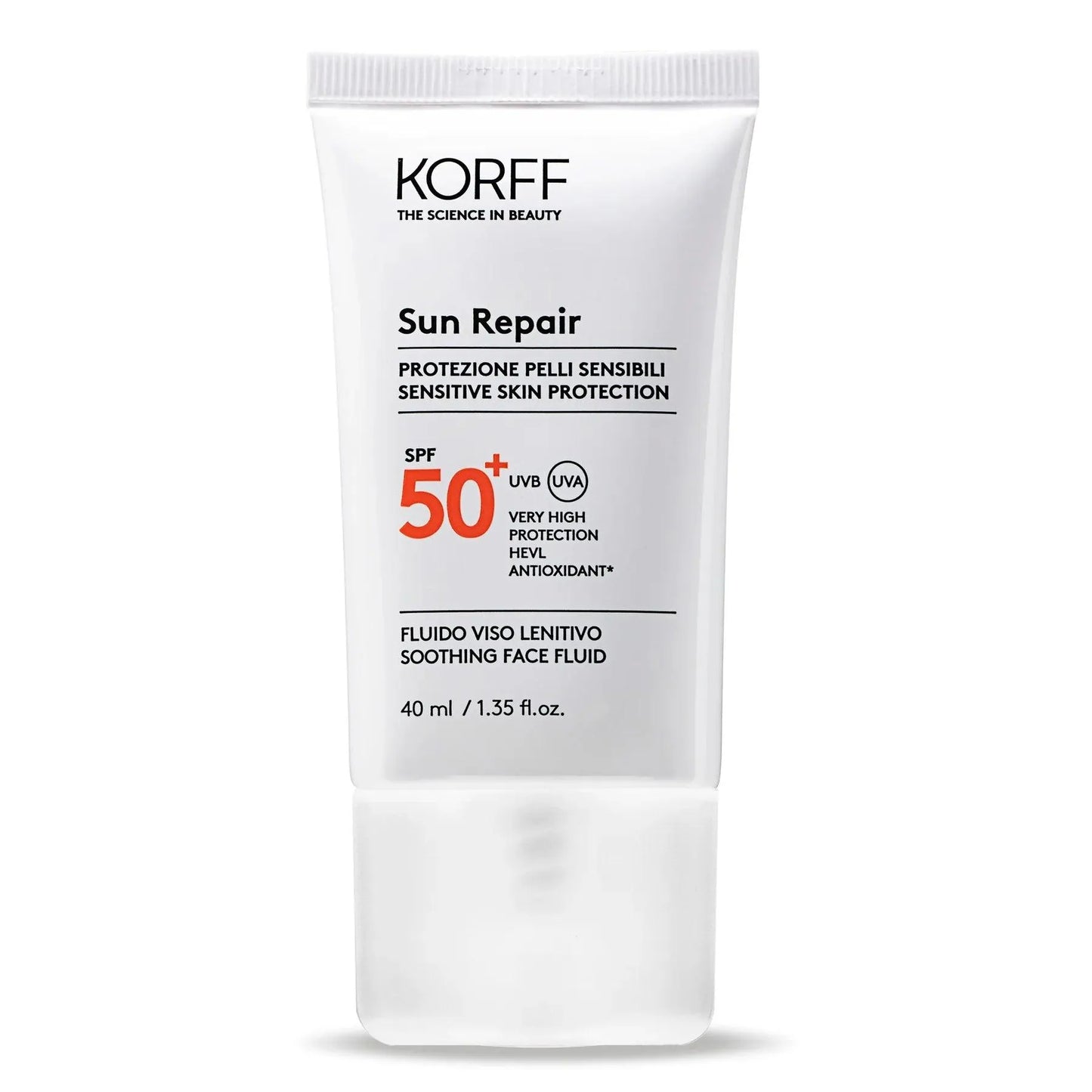 Korff - Sun Repair Soothing Face Fluid SPF50+ - GOLDFARMACI