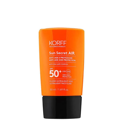 Korff - Sun Secret AIR Ultralight Face Fluid SPF50+ - GOLDFARMACI