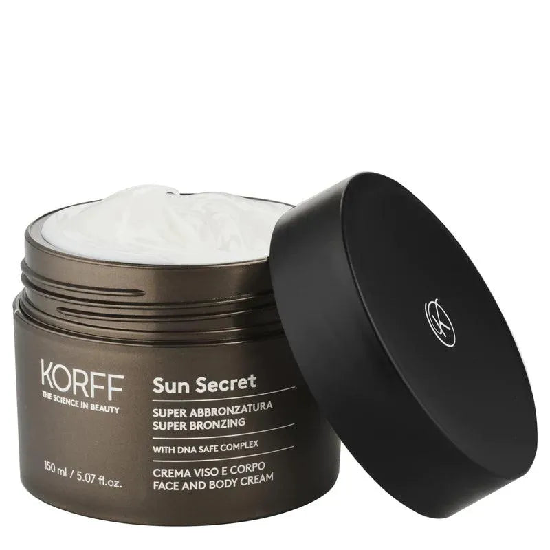 Korff - Sun Secret Super Bronzing Face & Body Cream - GOLDFARMACI