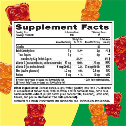 L'il Critters - Immune C+ Zinc - GOLDFARMACI