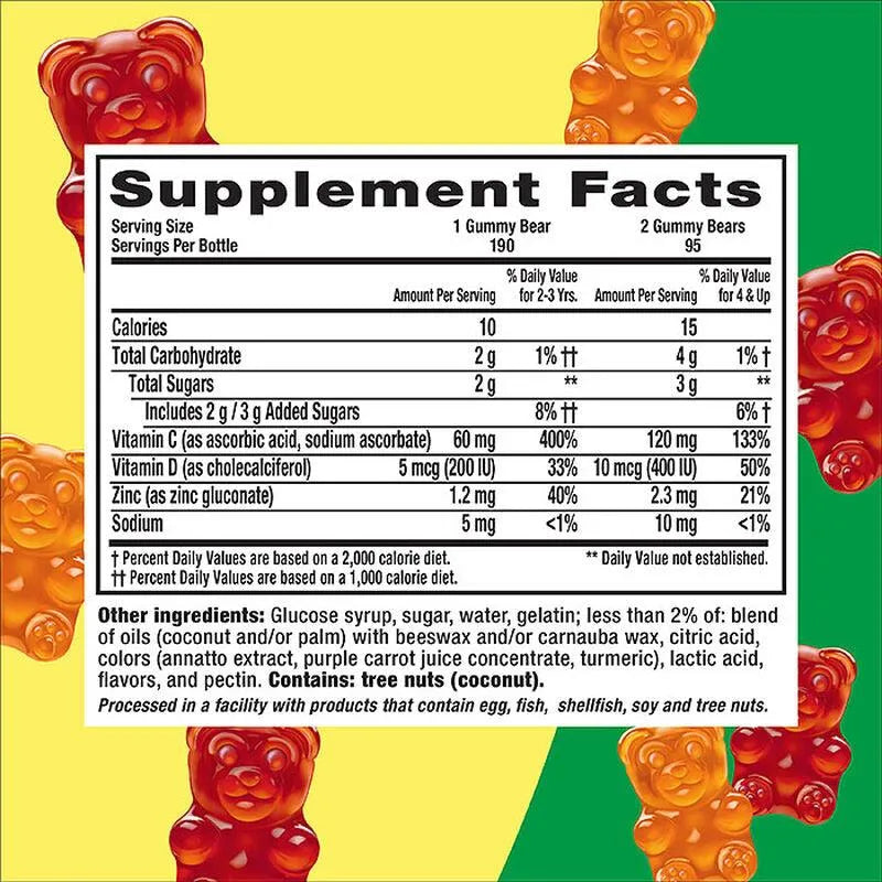 L'il Critters - Immune C+ Zinc - GOLDFARMACI