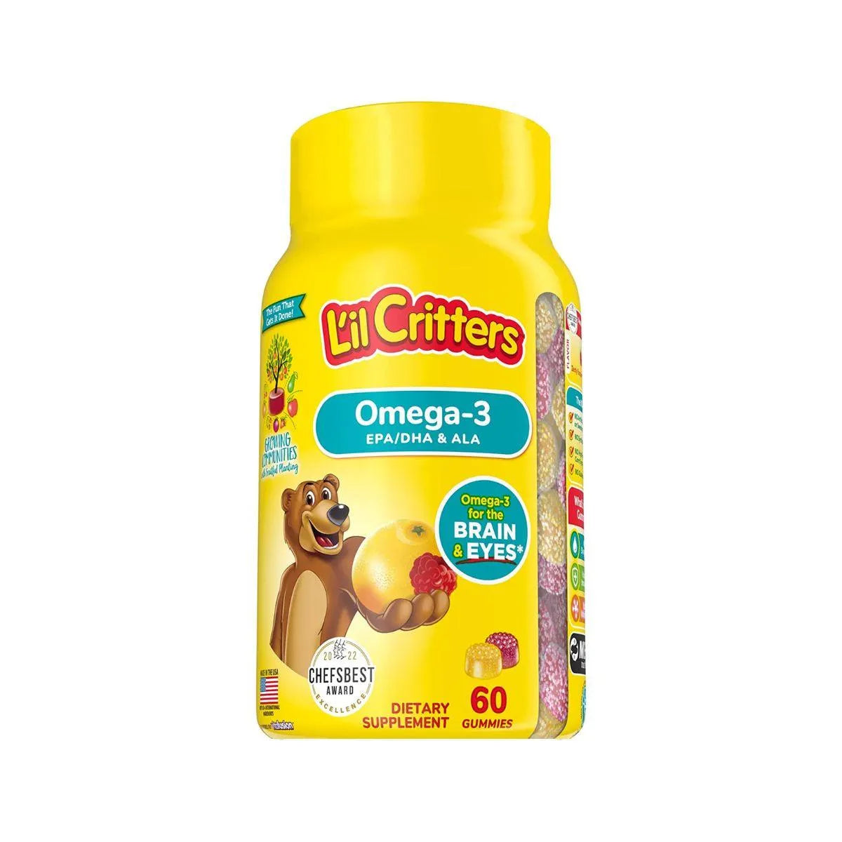L'il Critters - Omega 3 32mg - GOLDFARMACI