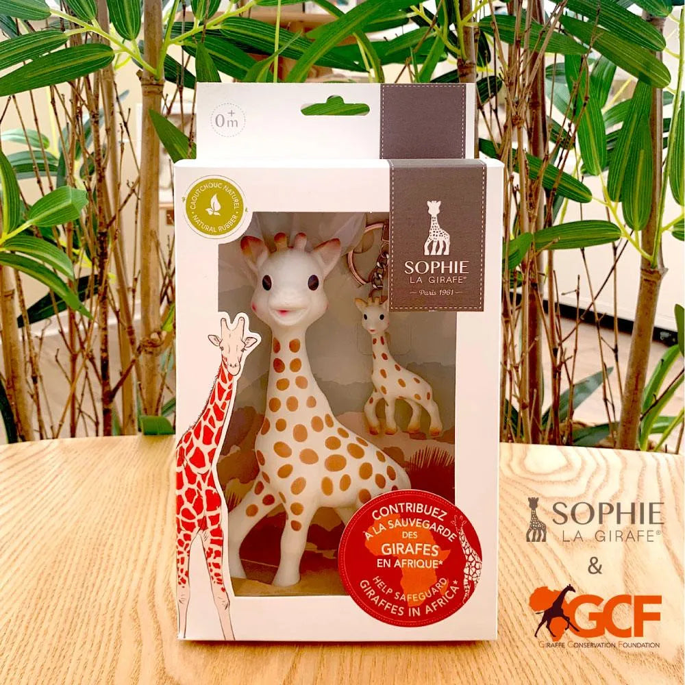 Sophie La Girafe - La Girafe Gift Box + Key Chain - GOLDFARMACI