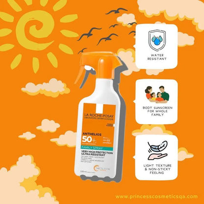 La Roche-Posay - Anthelios Family Spray SPF50+ - GOLDFARMACI
