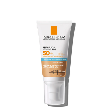 La Roche-Posay - Anthelios SPF50+ Tinted Hydrating Cream - GOLDFARMACI