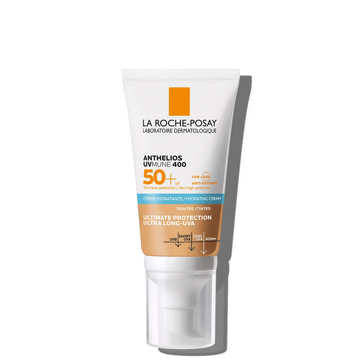 La Roche-Posay - Anthelios SPF50+ Tinted Hydrating Cream - GOLDFARMACI