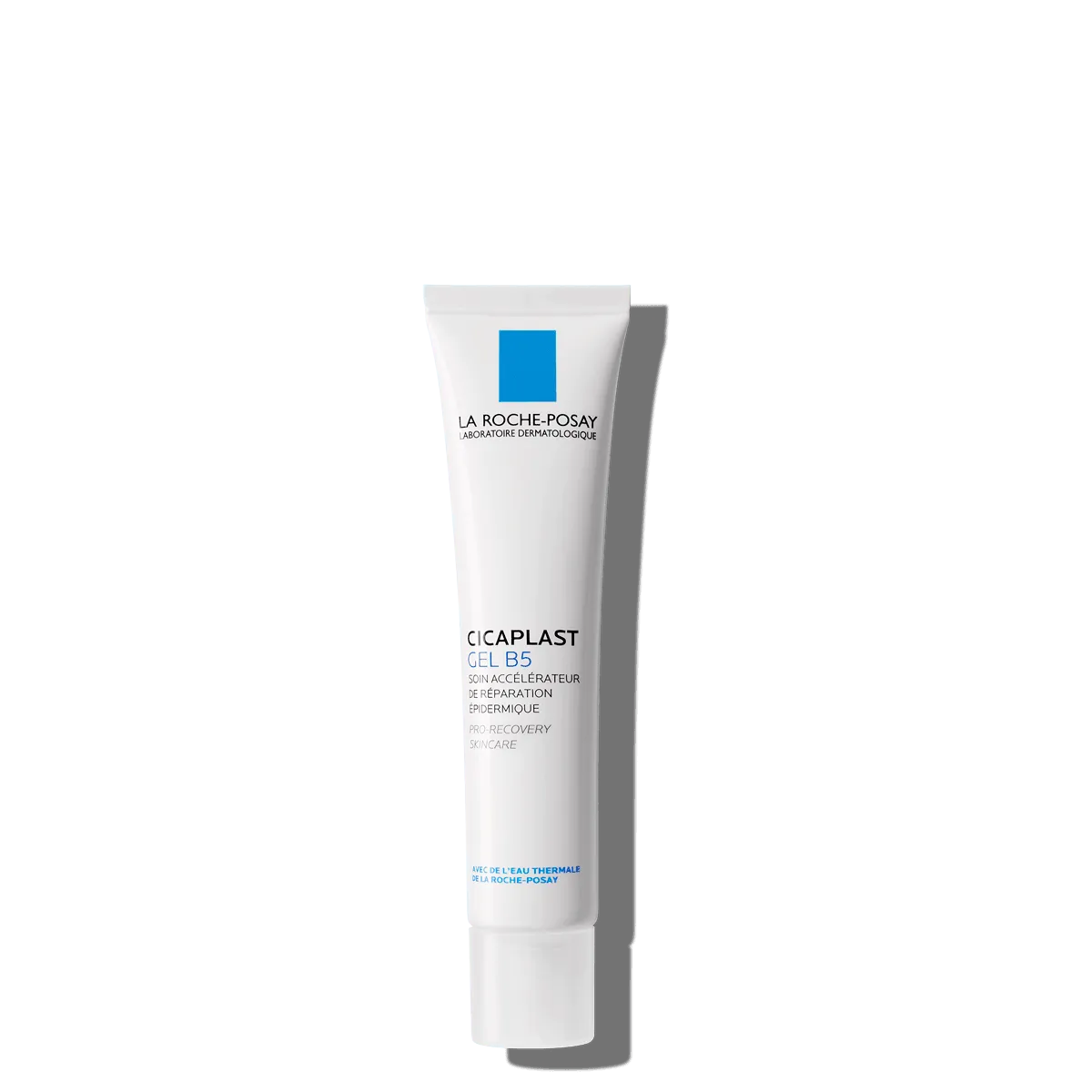 La Roche-Posay Cicaplast Gel B5 skincare tube on plain background from Goldfarmaci