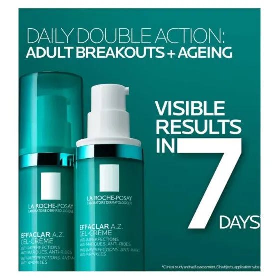La Roche-Posay - Effaclar A.Z. Gel Cream - GOLDFARMACI