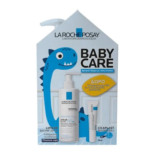 La Roche-Posay - Set Promo Baby Lipikar Baume AP+M 400ml & Cicaplast Baume B5+ 15ml - GOLDFARMACI