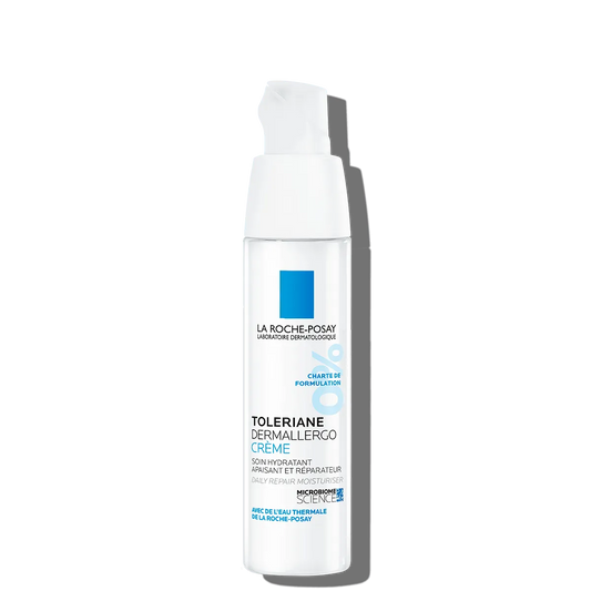 La Roche-Posay Toleriane Dermallergo Cream bottle, official skincare at Goldfarmaci Albania