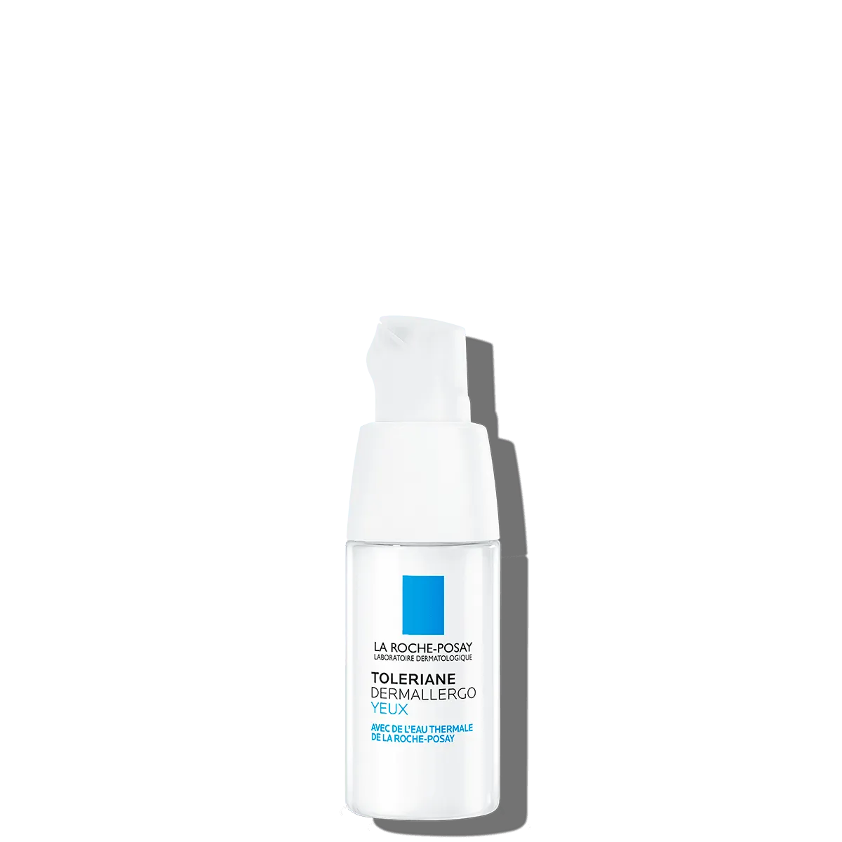 La Roche-Posay Toleriane Dermallergo Eyes bottle on white background from Goldfarmaci