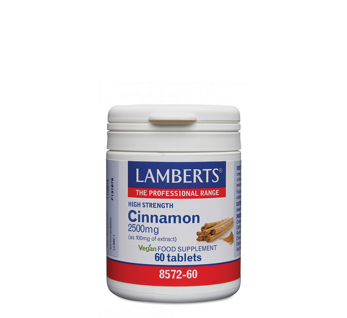 Lamberts Cinnamon 2500 mg, 60 tablets