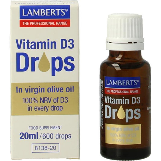 Lamberts - Vitamin D3 Drops 20 ml