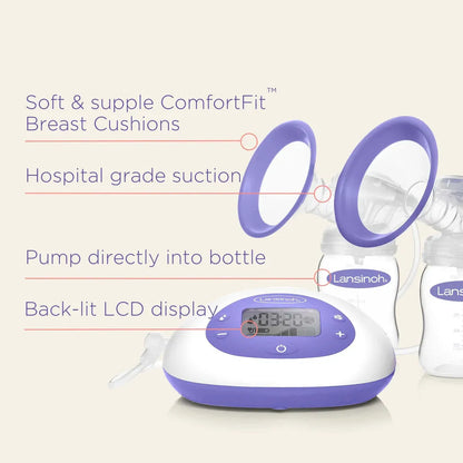 Lansinoh - 2-in-1 Double Electric Breast Pump - GOLDFARMACI