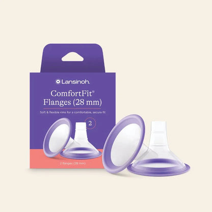Lansinoh - ComfortFit® Breast Pump Flanges - GOLDFARMACI
