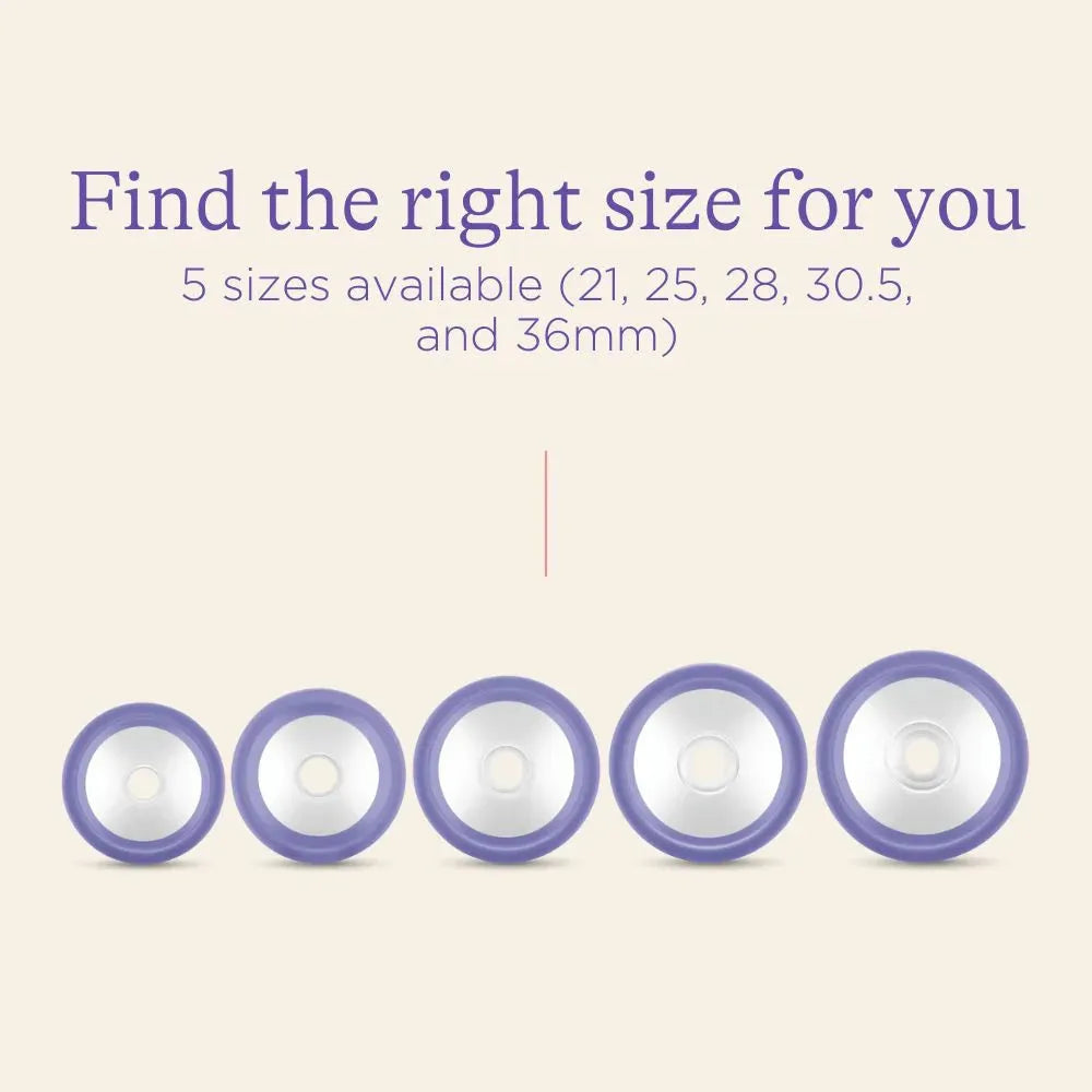 Lansinoh - ComfortFit® Breast Pump Flanges - GOLDFARMACI