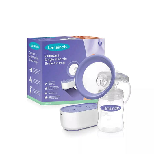 Lansinoh - Compact Single Electric Breast Pump - GOLDFARMACI