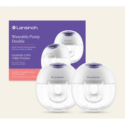 Lansinoh - DiscreetDuo Wearable Breast Pump - GOLDFARMACI