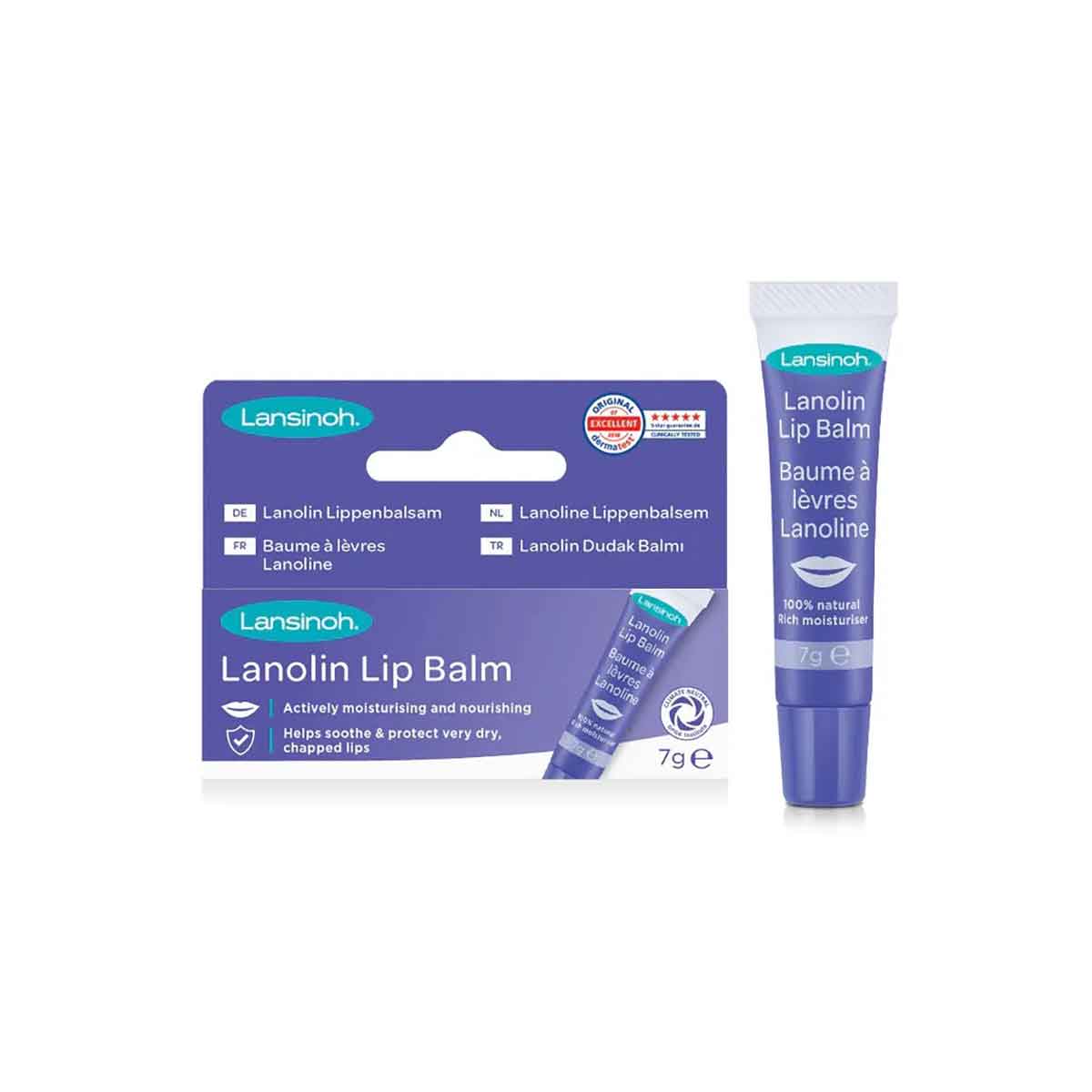 Lansinoh - Lanolin Lip Balm – 7 g