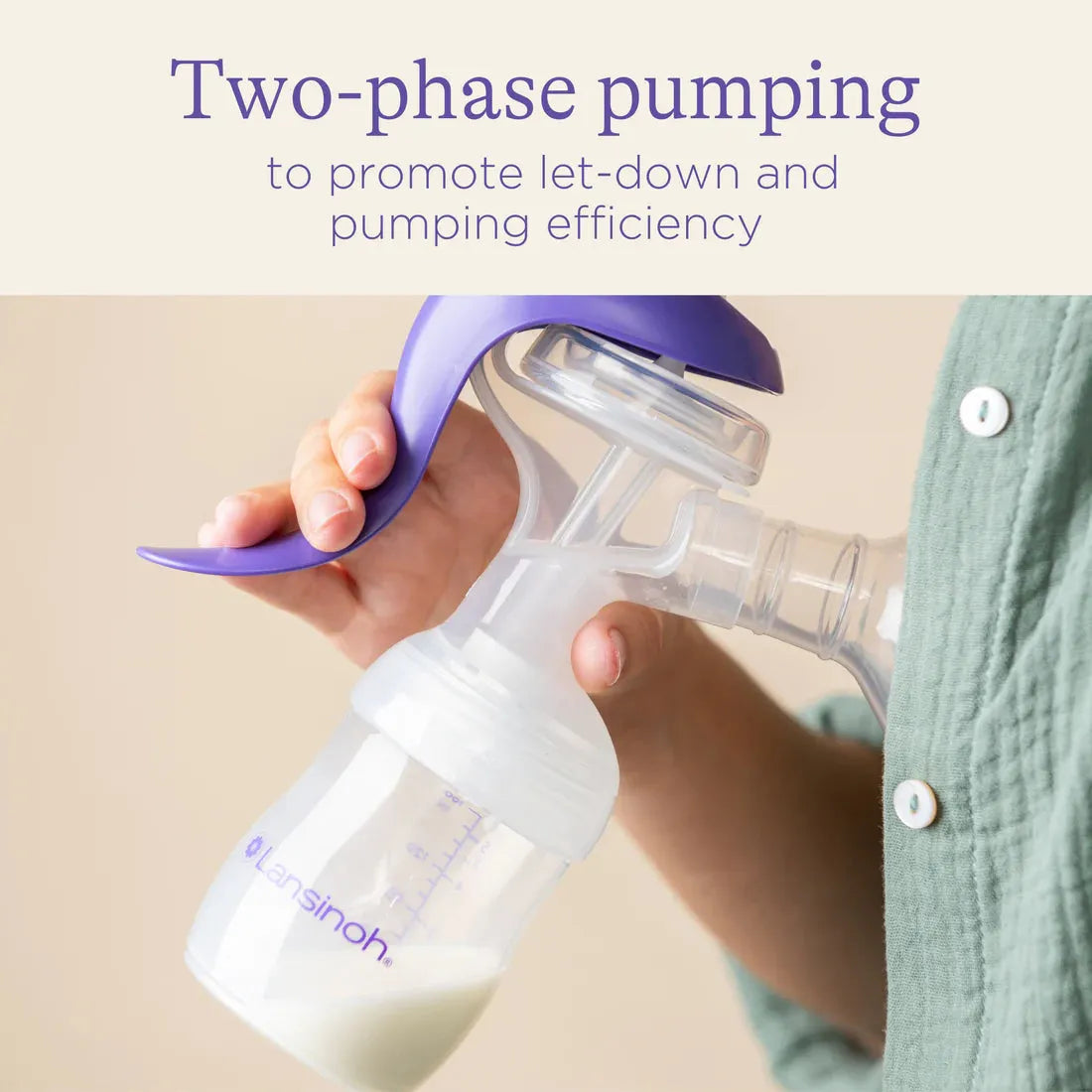 Lansinoh - Manual Breast Pump - GOLDFARMACI