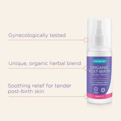 Lansinoh - Organic Post-Birth Relief Spray - GOLDFARMACI