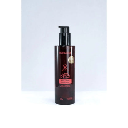 Ultima Derma - Lava Detox Face & Body Liquid Soap - GOLDFARMACI