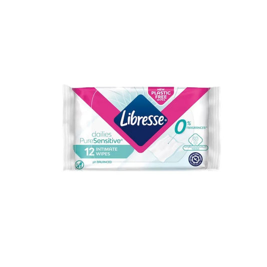 Libresse - Dailies Pure Sensitive Intimate Wipes - GOLDFARMACI
