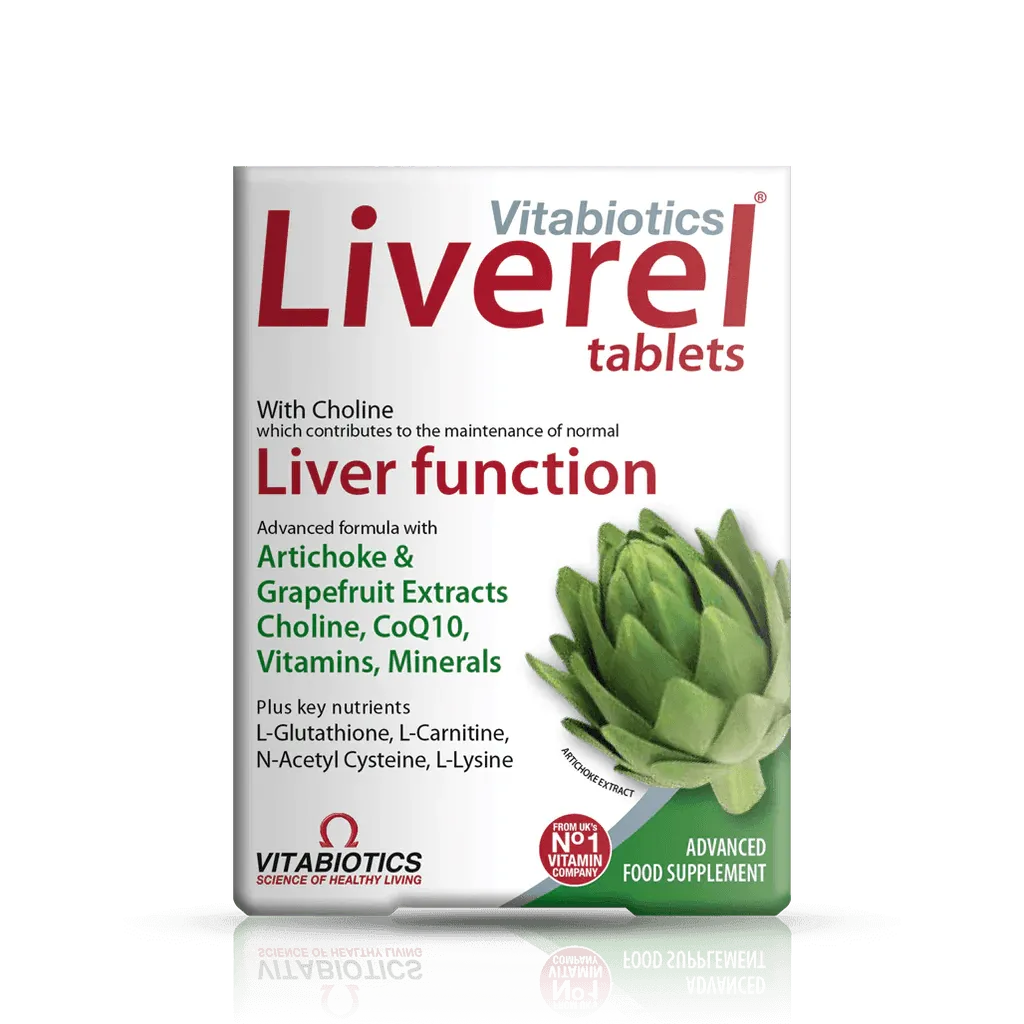 Vitabiotics - Liverel 60 Tabs - GOLDFARMACI