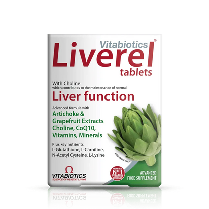 Vitabiotics - Liverel 60 Tabs - GOLDFARMACI