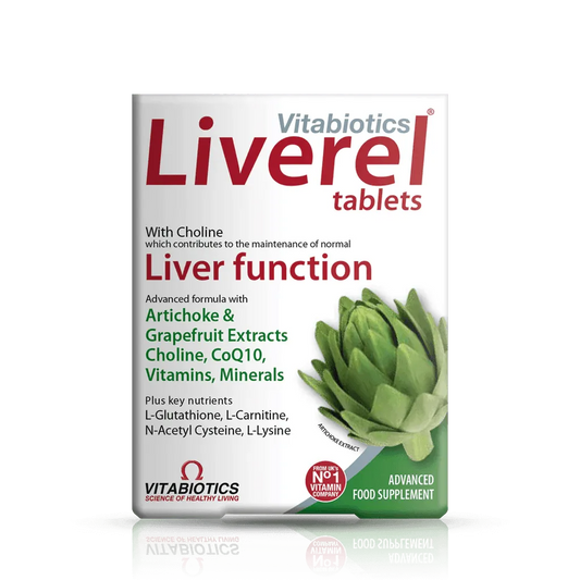 Vitabiotics - Liverel 60 Tabs - GOLDFARMACI