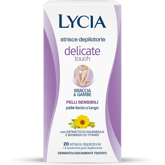 Lycia - Delicate Touch Hair Removal Arms & Legs Strips - GOLDFARMACI