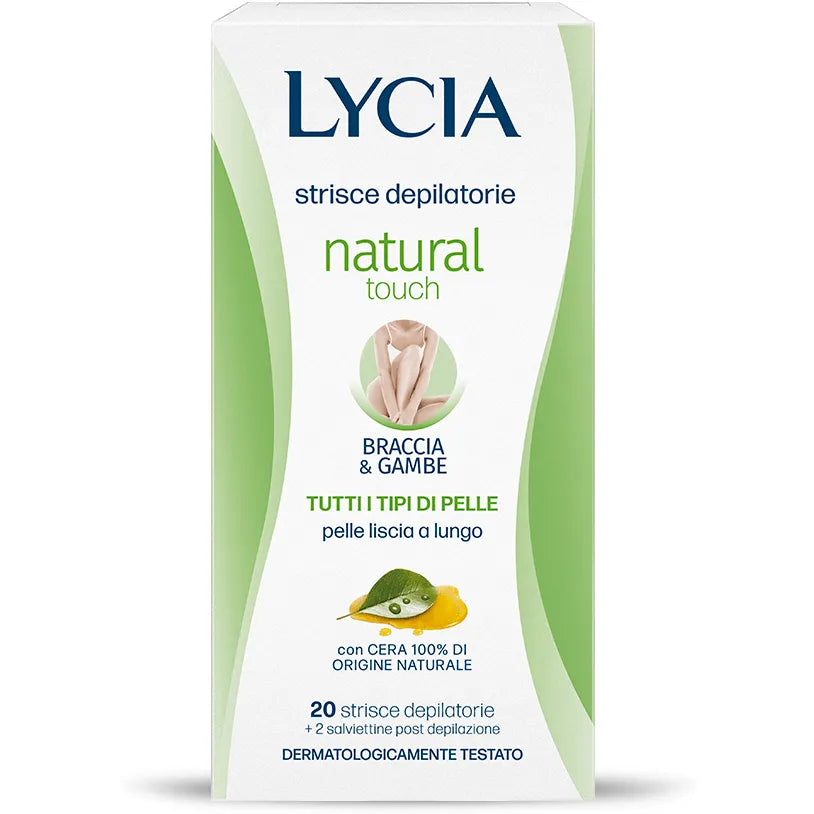 Lycia - Natural Touch Hair Removal Arms & Legs Strips - GOLDFARMACI