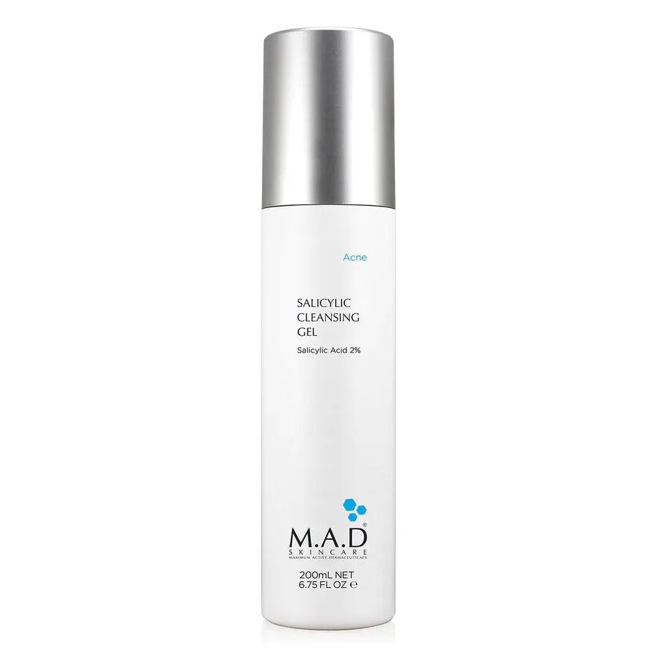 M.A.D - Acne - Salicylic Cleansing Gel - GOLDFARMACI