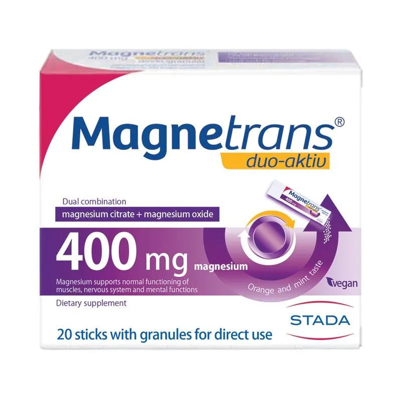 Stada - Magnetrans duo-aktiv 400 mg - GOLDFARMACI