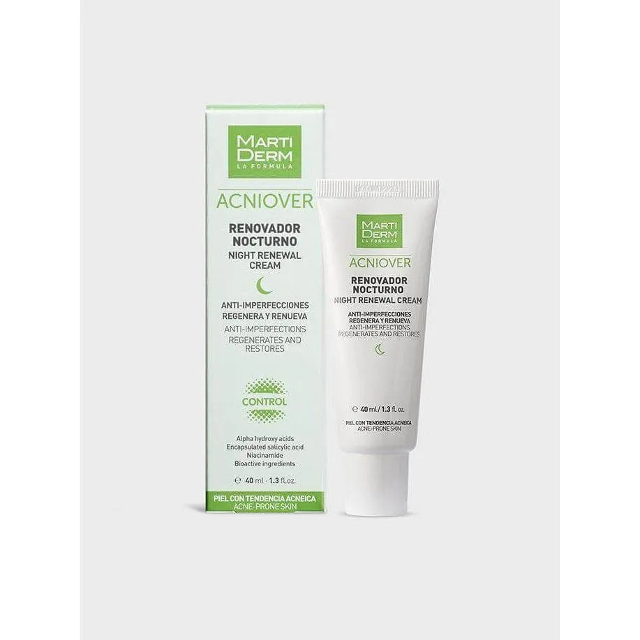 MartiDerm - Acniover Night Renewal Cream - GOLDFARMACI