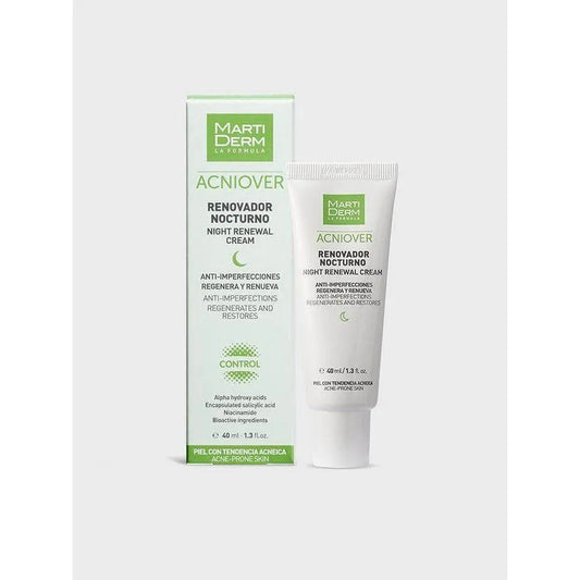 MartiDerm - Acniover Night Renewal Cream - GOLDFARMACI