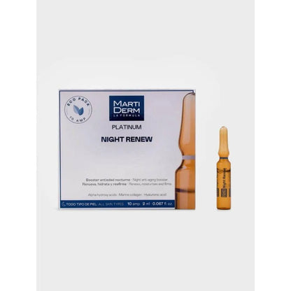 MartiDerm - Night Renew Ampoules - GOLDFARMACI